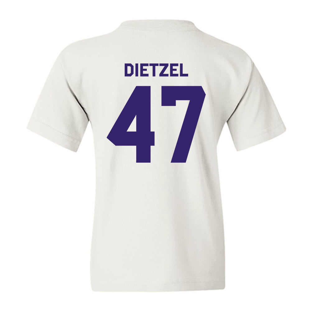 JMU - NCAA Football : Mitchell Dietzel - Classic Shersey Youth T-Shirt-1
