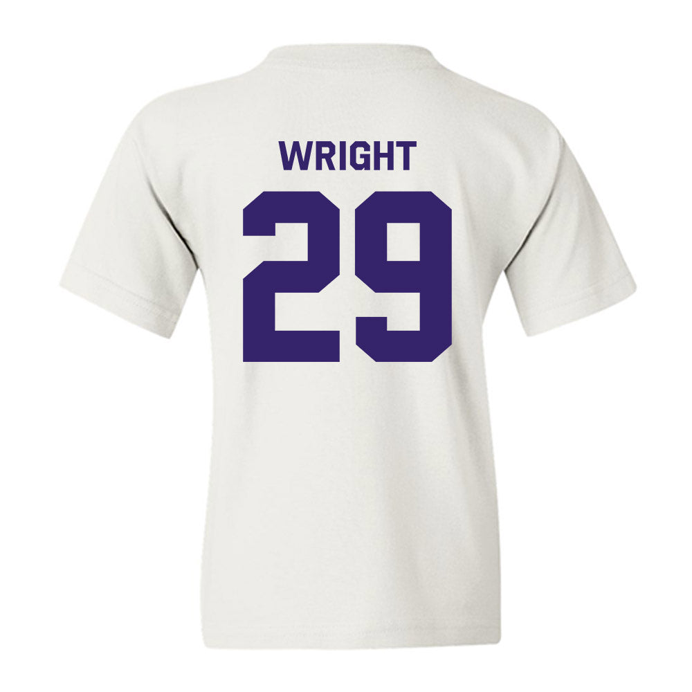 JMU - NCAA Football : KJ Wright - Classic Shersey Youth T-Shirt-1