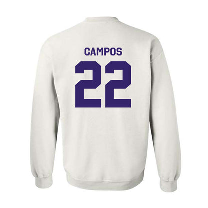 JMU - NCAA Baseball : Trey Campos - Classic Shersey Crewneck Sweatshirt-1