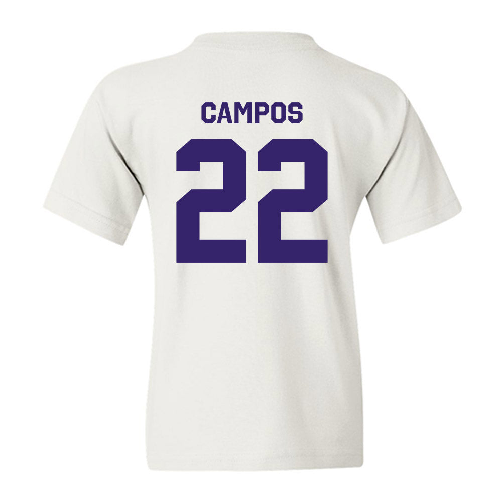 JMU - NCAA Baseball : Trey Campos - Classic Shersey Youth T-Shirt-1