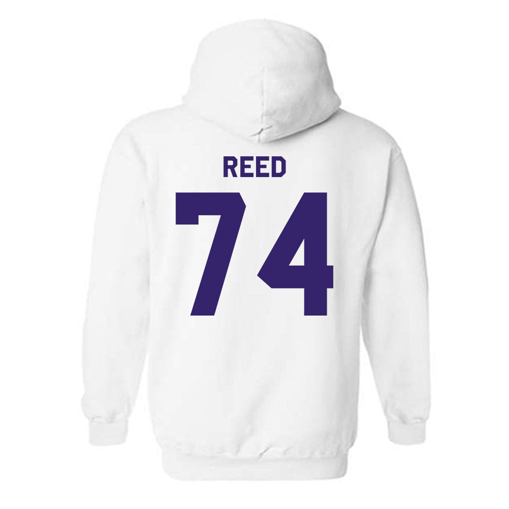 JMU - NCAA Football : Sani Reed - Classic Shersey Hooded Sweatshirt-1