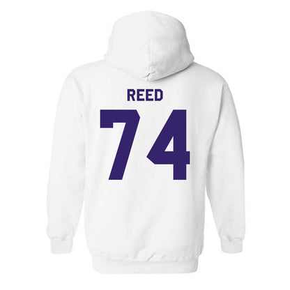 JMU - NCAA Football : Sani Reed - Classic Shersey Hooded Sweatshirt-1