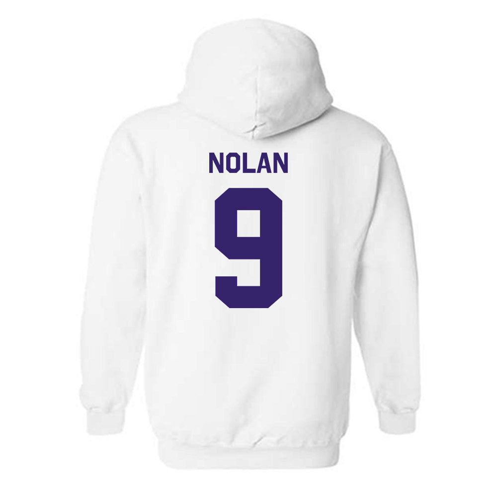 JMU - NCAA Baseball : Isaiah Nolan - Classic Shersey Hooded Sweatshirt-1