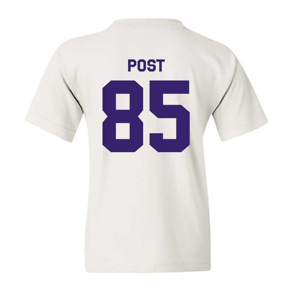 JMU - NCAA Football : Ryder Post - Classic Shersey Youth T-Shirt-1