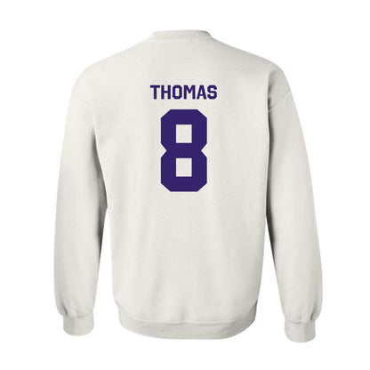 JMU - NCAA Football : Amar Thomas - Classic Shersey Crewneck Sweatshirt-1