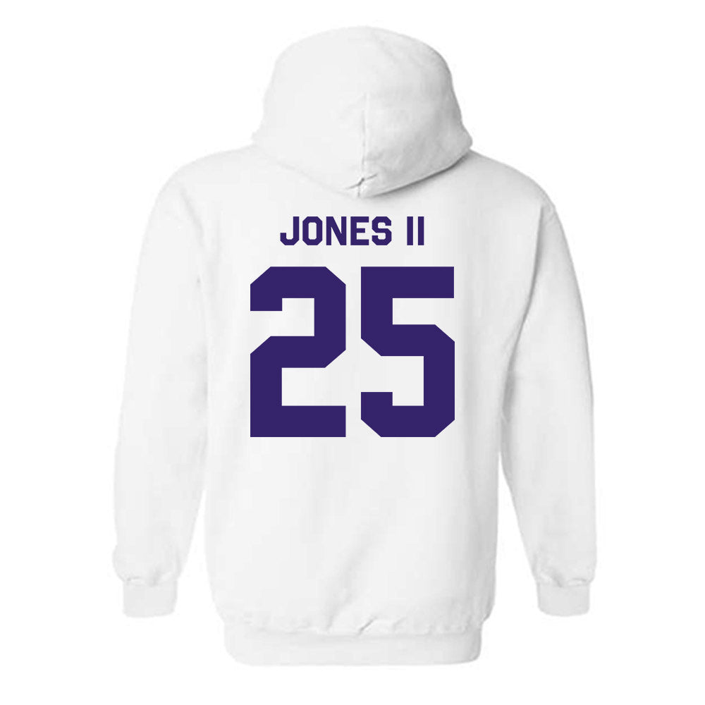 JMU - NCAA Football : Terrence Jones II - Classic Shersey Hooded Sweatshirt-1