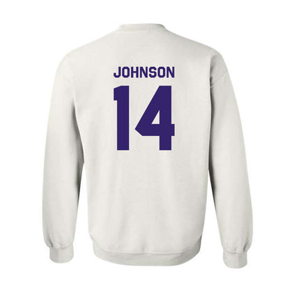 JMU - NCAA Softball : Taylor Johnson - Classic Shersey Crewneck Sweatshirt-1