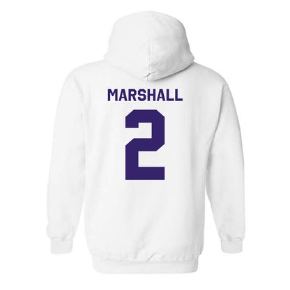 JMU - NCAA Women's Basketball : Kylie Marshall - Classic Shersey Hooded Sweatshirt-1