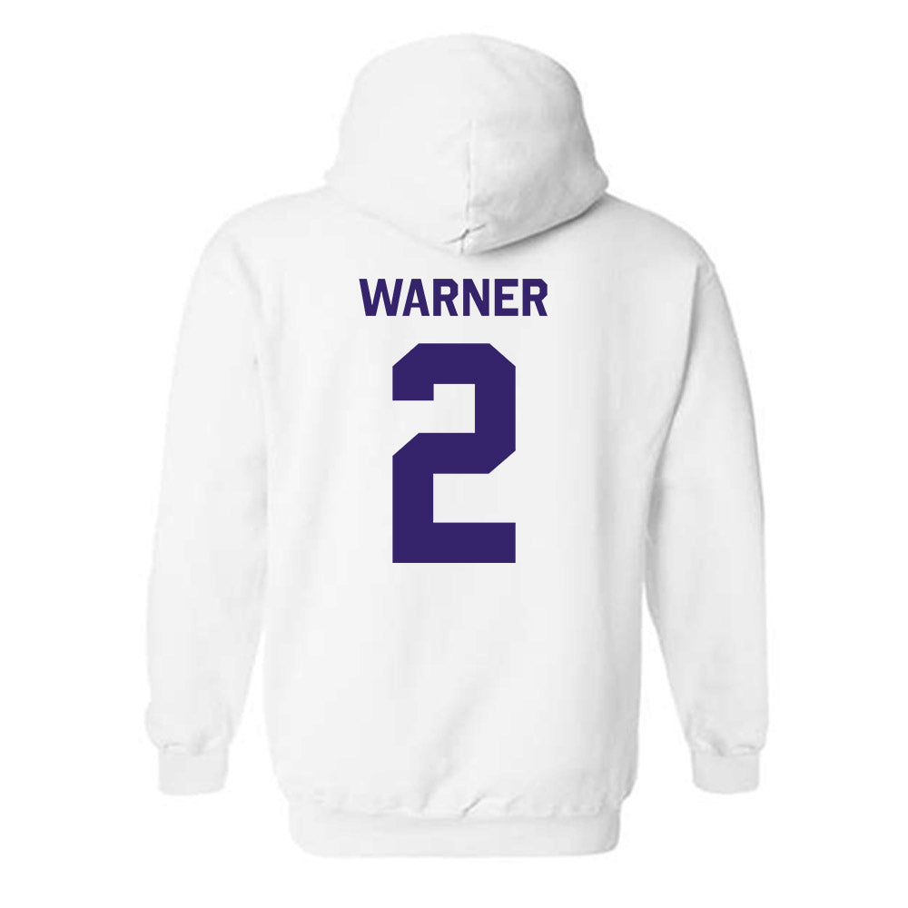 JMU - NCAA Softball : Reaghan Warner - Classic Shersey Hooded Sweatshirt-1