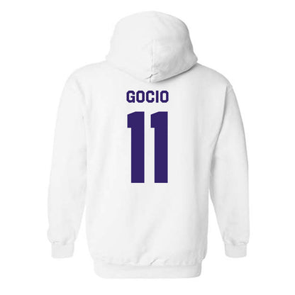 JMU - NCAA Baseball : Ryan Gocio - Classic Shersey Hooded Sweatshirt-1