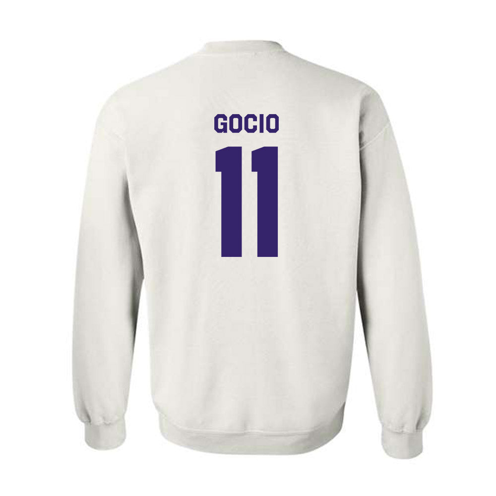 JMU - NCAA Baseball : Ryan Gocio - Classic Shersey Crewneck Sweatshirt-1