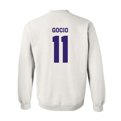 JMU - NCAA Baseball : Ryan Gocio - Classic Shersey Crewneck Sweatshirt-1