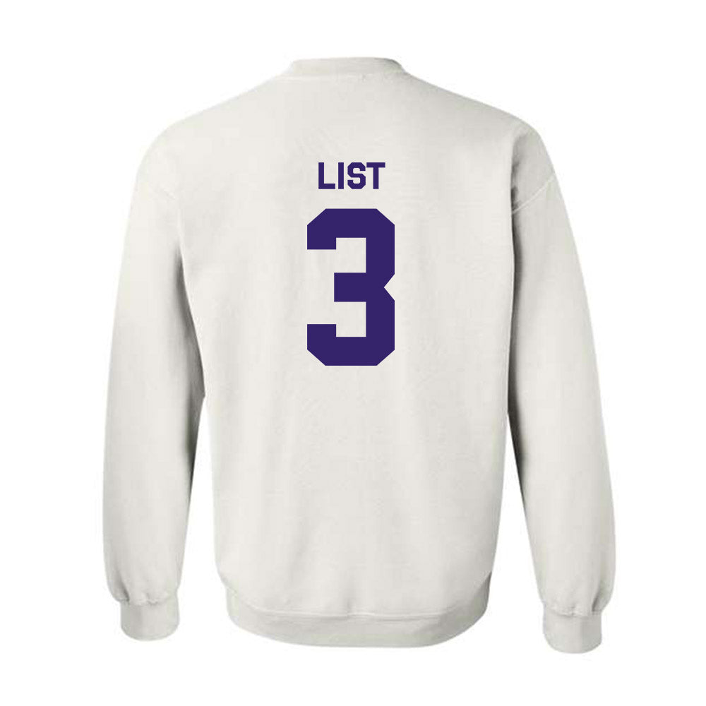 JMU - NCAA Softball : Payton List - Classic Shersey Crewneck Sweatshirt-1