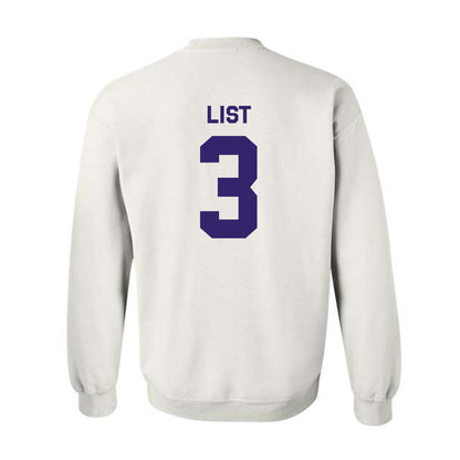 JMU - NCAA Softball : Payton List - Classic Shersey Crewneck Sweatshirt-1