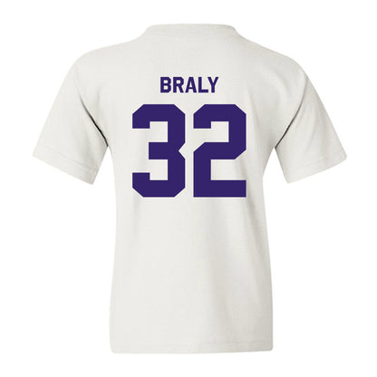 JMU - NCAA Softball : Allie Braly - Classic Shersey Youth T-Shirt-1