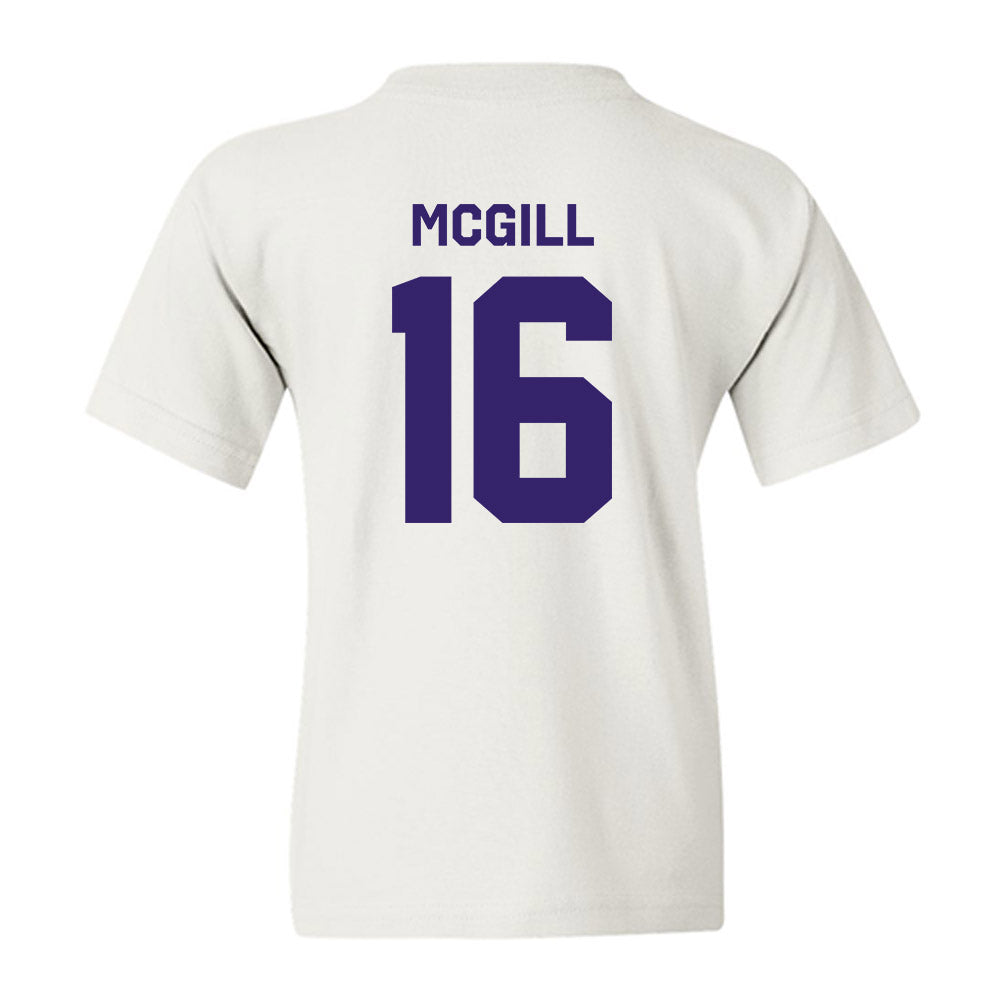 JMU - NCAA Football : TJ McGill - Classic Shersey Youth T-Shirt-1