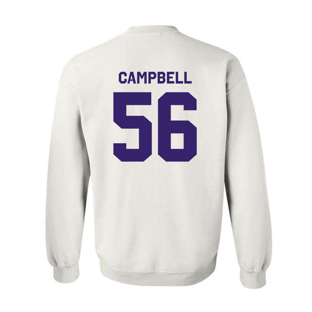 JMU - NCAA Football : JaKobe Campbell - Classic Shersey Crewneck Sweatshirt-1