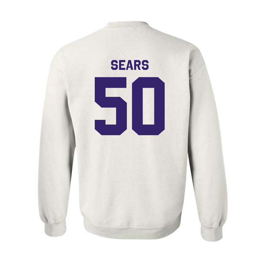 JMU - NCAA Football : Jesse Sears - Classic Shersey Crewneck Sweatshirt-1