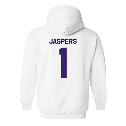 JMU - NCAA Men's Soccer : Erik Jaspers - Classic Shersey Hooded Sweatshirt-1