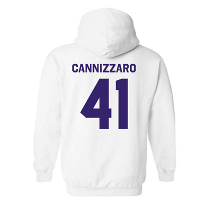 JMU - NCAA Baseball : Jack Cannizzaro - Classic Shersey Hooded Sweatshirt-1