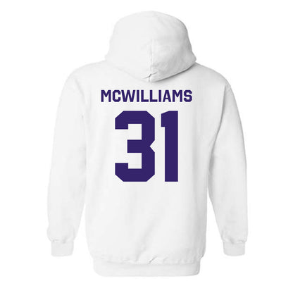 JMU - NCAA Football : Roddrey McWilliams - Classic Shersey Hooded Sweatshirt-1