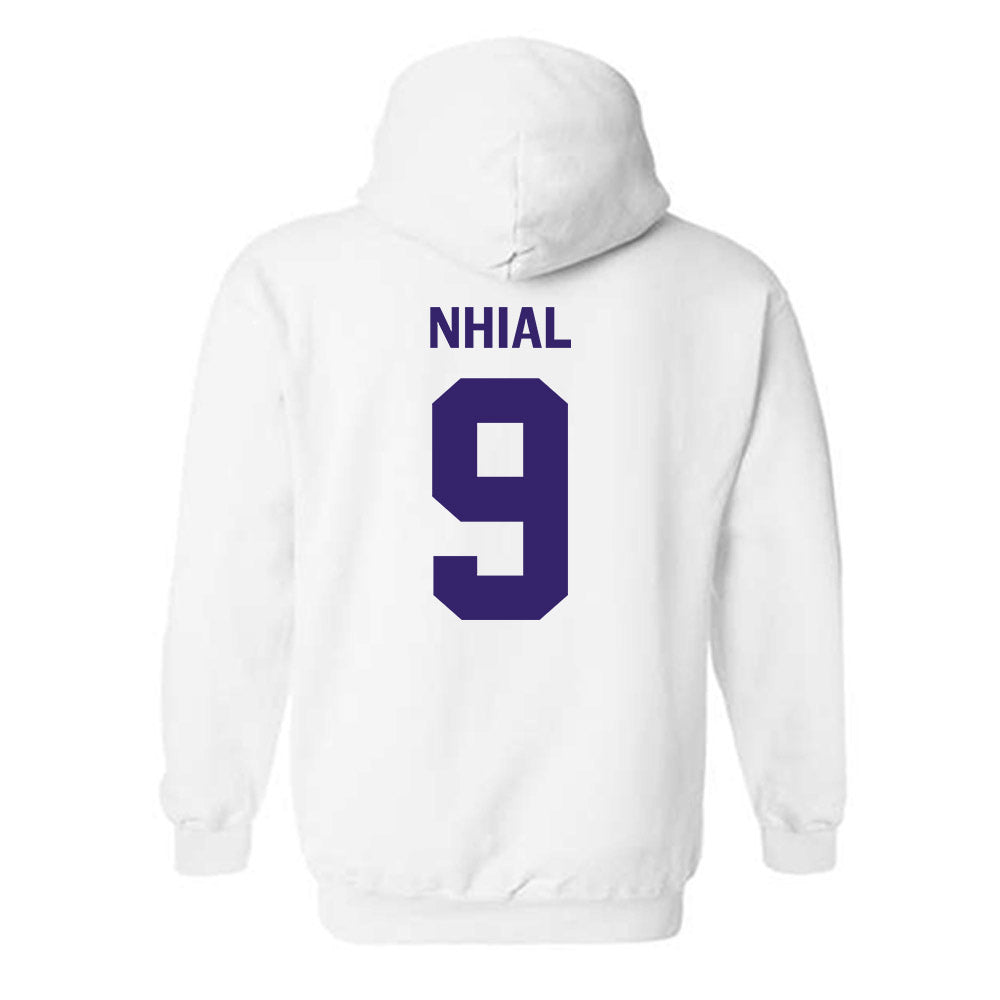 JMU - NCAA Women's Volleyball : Ayen Nhial - Classic Shersey Hooded Sweatshirt-1