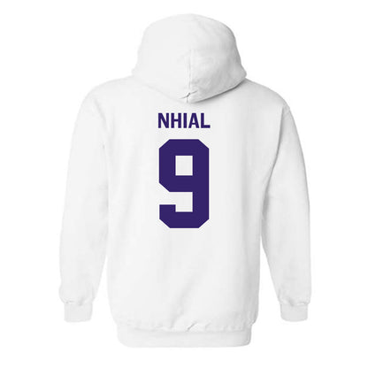 JMU - NCAA Women's Volleyball : Ayen Nhial - Classic Shersey Hooded Sweatshirt-1