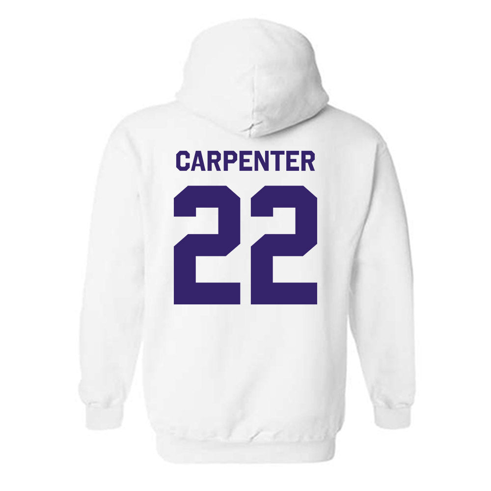 JMU - NCAA Women's Soccer : Lauren Carpenter - Classic Shersey Hooded Sweatshirt-1
