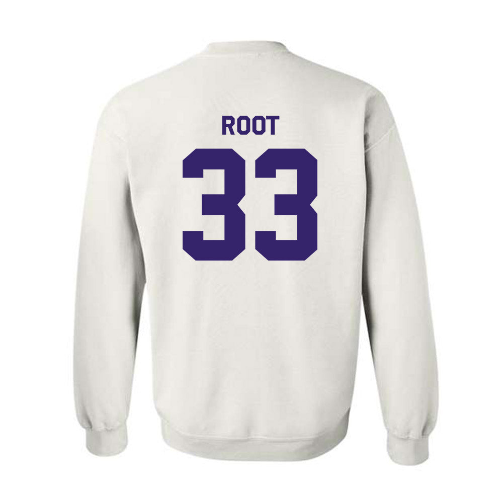 JMU - NCAA Women's Lacrosse : Payton Root - Classic Shersey Crewneck Sweatshirt-1