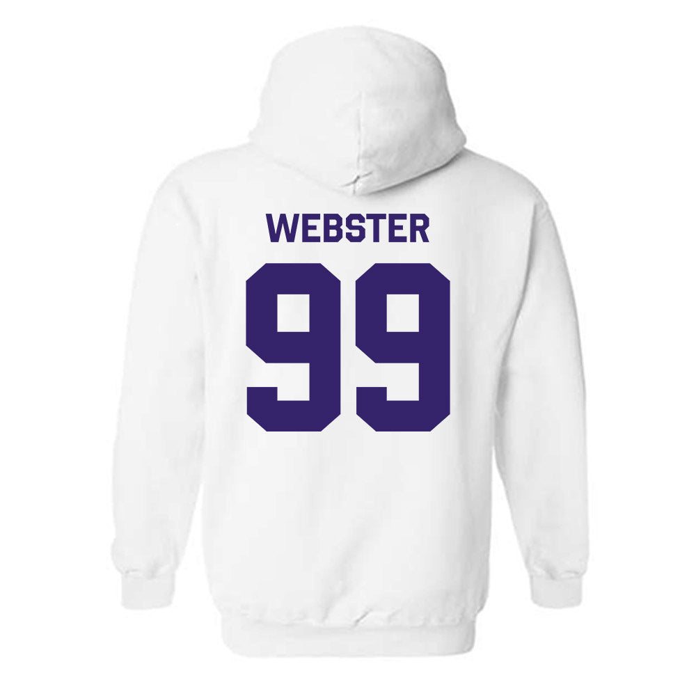 JMU - NCAA Football : Cole Webster - Classic Shersey Hooded Sweatshirt-1