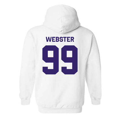 JMU - NCAA Football : Cole Webster - Classic Shersey Hooded Sweatshirt-1