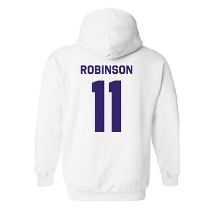 JMU - NCAA Women's Basketball : Bree Robinson - Classic Shersey Hooded Sweatshirt-1