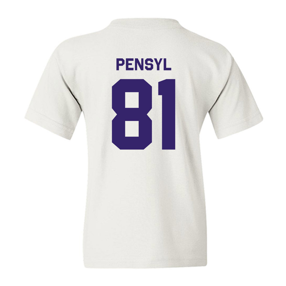JMU - NCAA Football : Chase Pensyl - Classic Shersey Youth T-Shirt-1