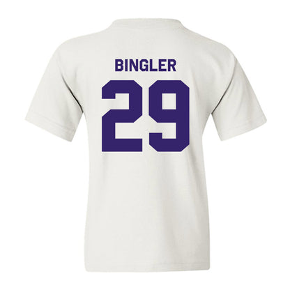 JMU - NCAA Baseball : Alex Bingler - Classic Shersey Youth T-Shirt-1