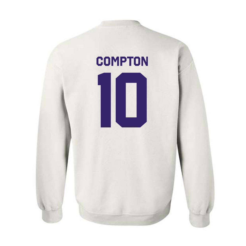JMU - NCAA Softball : Kate Mitchell Compton - Classic Shersey Crewneck Sweatshirt-1
