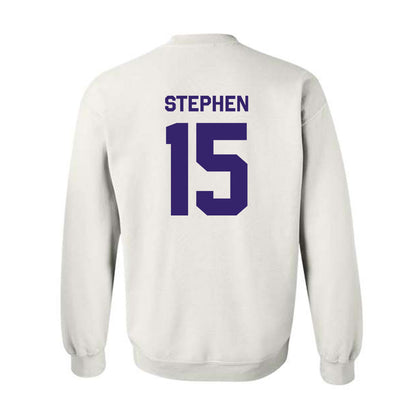 JMU - NCAA Men's Basketball : Joshua Stephen - Classic Shersey Crewneck Sweatshirt-1