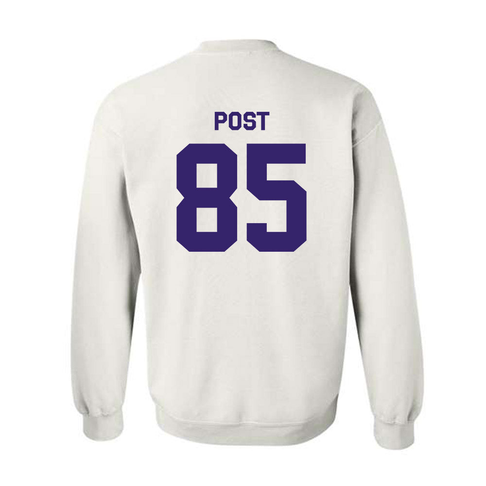JMU - NCAA Football : Ryder Post - Classic Shersey Crewneck Sweatshirt-1