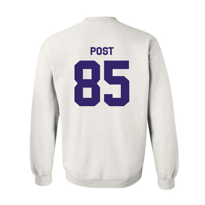 JMU - NCAA Football : Ryder Post - Classic Shersey Crewneck Sweatshirt-1