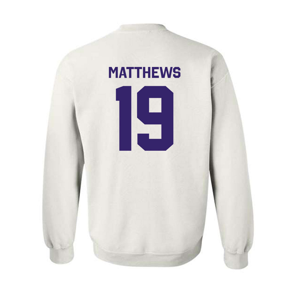 JMU - NCAA Football : Micah Matthews - Classic Shersey Crewneck Sweatshirt-1