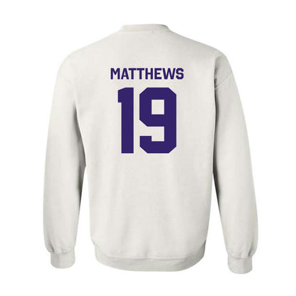 JMU - NCAA Football : Micah Matthews - Classic Shersey Crewneck Sweatshirt-1