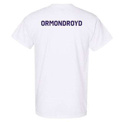 JMU - NCAA Women's Swimming & Diving : Tia Ormondroyd - Classic Shersey T-Shirt-1