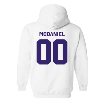 JMU - NCAA Women's Basketball : Peyton McDaniel - Classic Shersey Hooded Sweatshirt-1