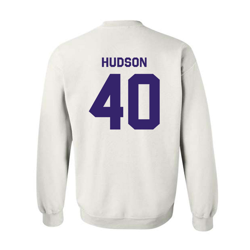 JMU - NCAA Football : Zion Hudson - Classic Shersey Crewneck Sweatshirt-1