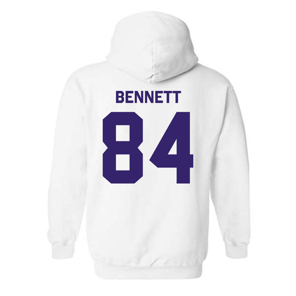 JMU - NCAA Football : Andrew Bennett - Classic Shersey Hooded Sweatshirt-1