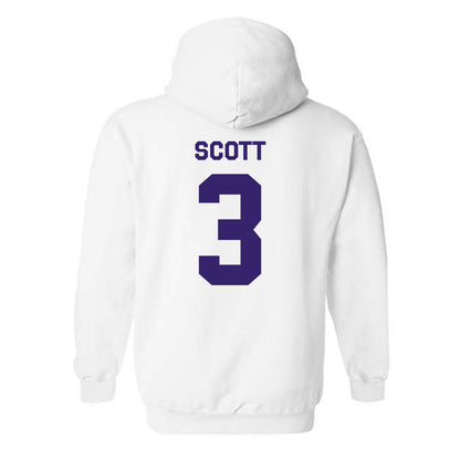 JMU - NCAA Football : Corey Scott - Classic Shersey Hooded Sweatshirt-1