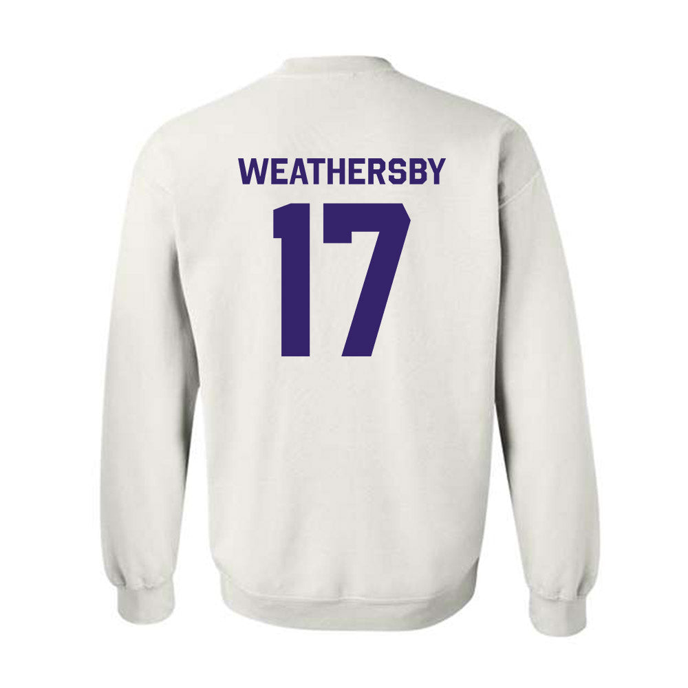 JMU - NCAA Football : Gannon Weathersby - Classic Shersey Crewneck Sweatshirt-1
