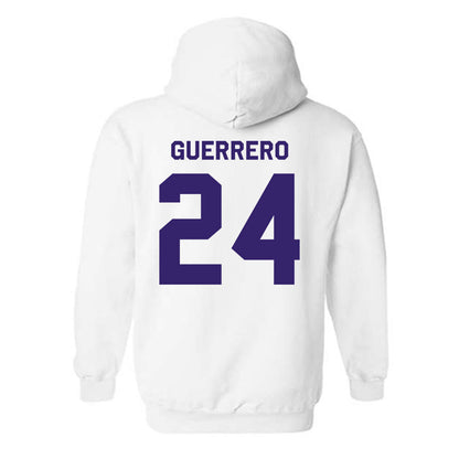 JMU - NCAA Baseball : Jack Guerrero - Classic Shersey Hooded Sweatshirt-1