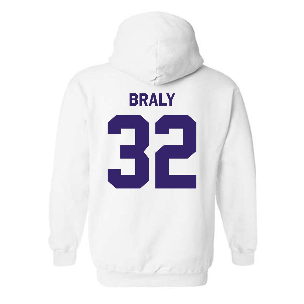 JMU - NCAA Softball : Allie Braly - Classic Shersey Hooded Sweatshirt-1