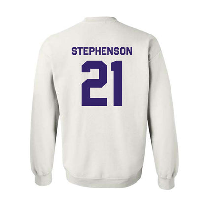 JMU - NCAA Women's Basketball : Zakiya Stephenson - Classic Shersey Crewneck Sweatshirt-1