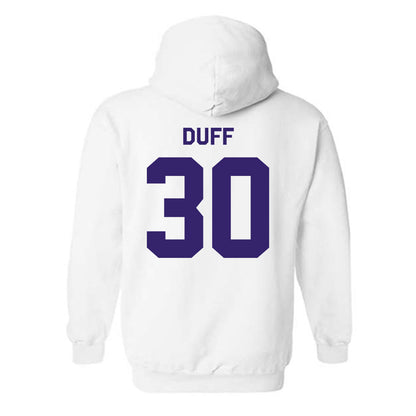 JMU - NCAA Baseball : Lane Duff - Classic Shersey Hooded Sweatshirt-1